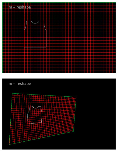 Pattern reshape.